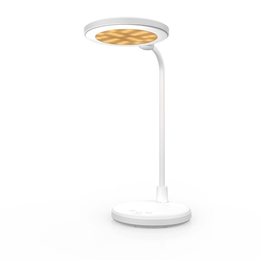 LED dimmelhető, újratölthető érintésvezérlésű lámpa tükörrel LED/6W/1200 mAh 3000/4000/5700K CRI 90 fehér