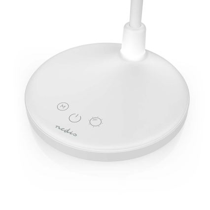 LED dimmelhető, újratölthető érintésvezérlésű lámpa tükörrel LED/6W/1200 mAh 3000/4000/5700K CRI 90 fehér