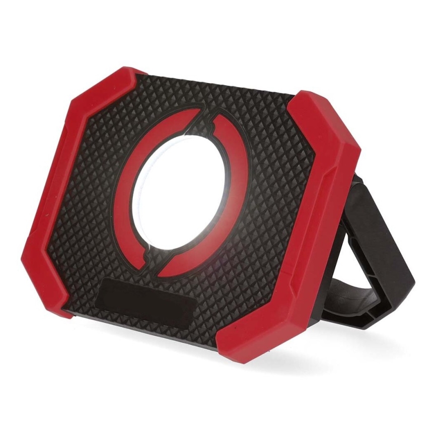 LED Dimmelhető újratölthető reflektor power bankkal LED/10W/3000 mAh IPX2