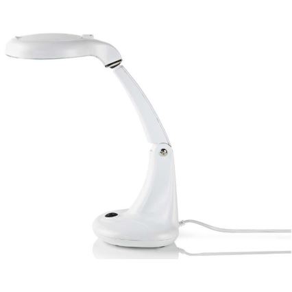 Asztali lámpa nagyítóval 12W/230V