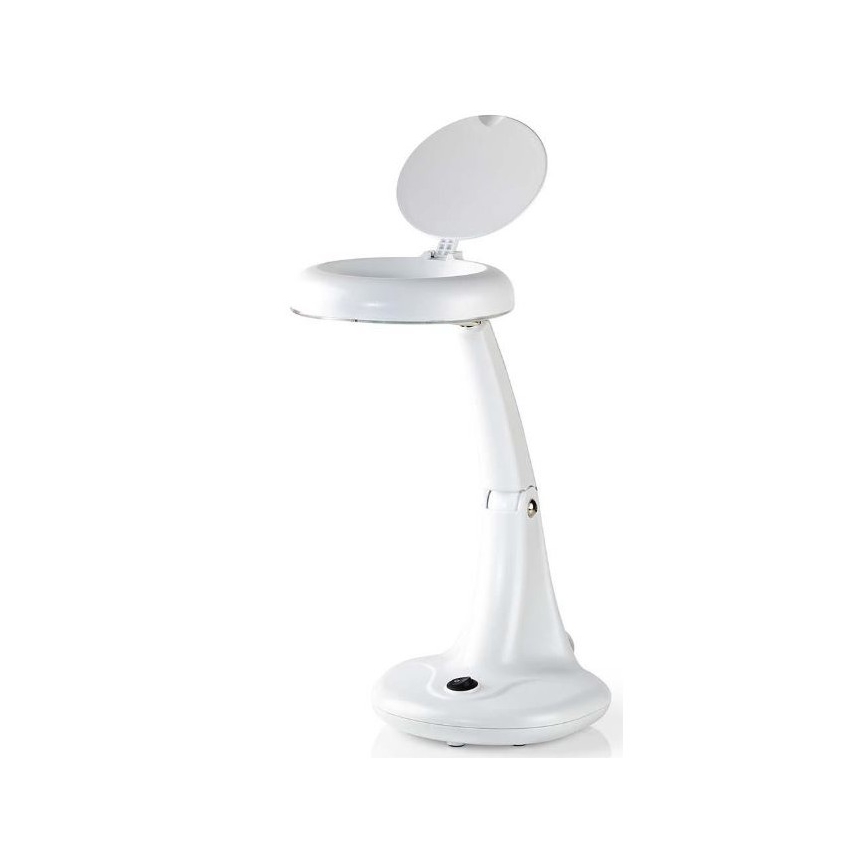 Asztali lámpa nagyítóval 12W/230V