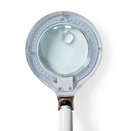 LED Asztali lámpa nagyítóval LED/6,5W/230V 6500K