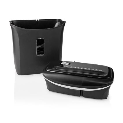 Nedis PASH120BKA4 - Iratmegsemmisítő A4  térfogat 12 l 230V fekete