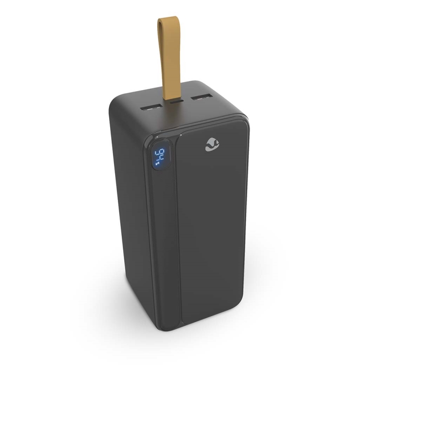 Powerbank LED-kijelzővel, Power Delivery, 30 000 mAh