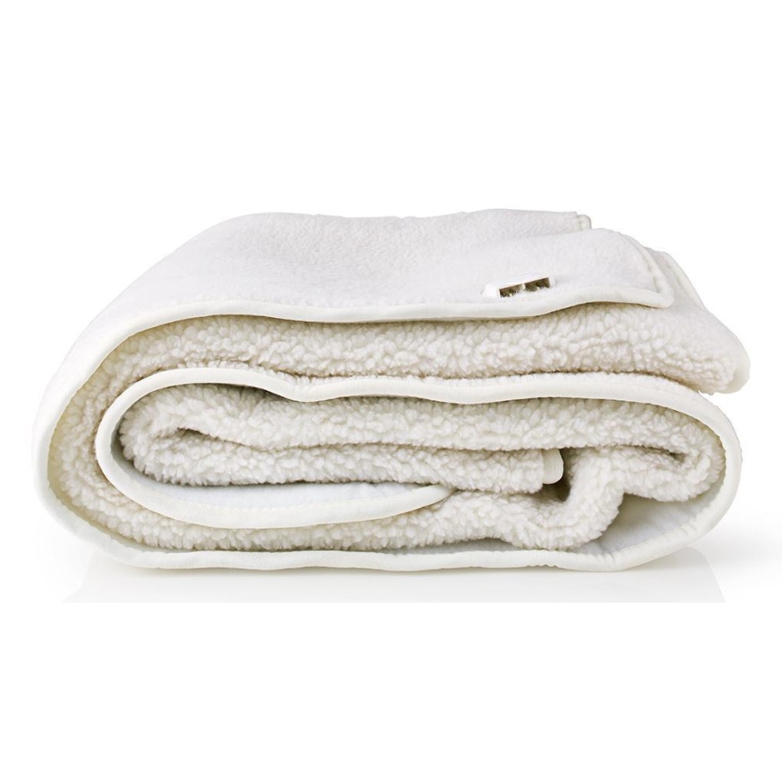 Elektromos melegítő takaró két személy részére 120W/230V 160x140 cm gyapjú