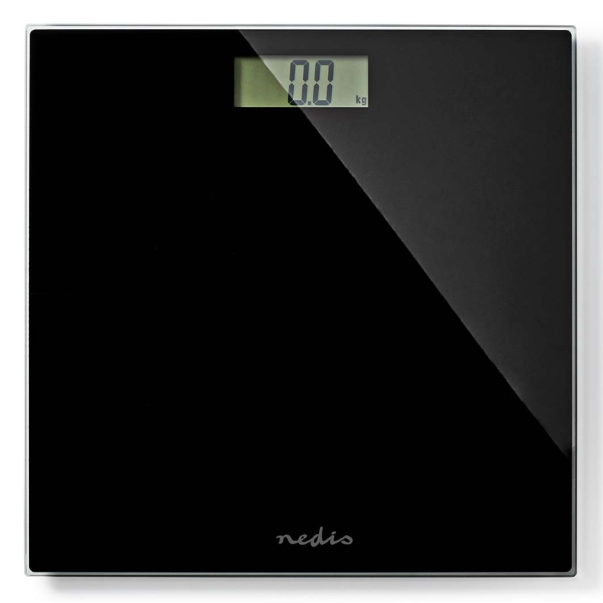 Digitális személyi mérleg 1xCR2032 fekete