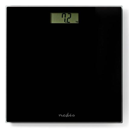 Digitális személyi mérleg 1xCR2032 fekete