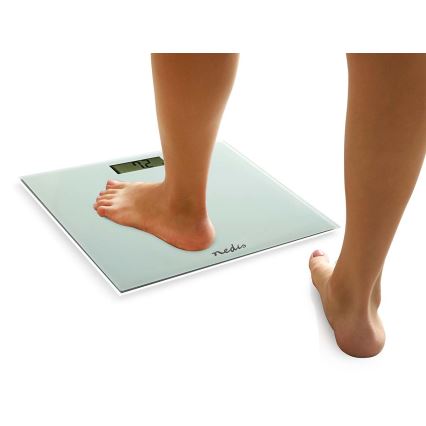 Digitális személymérleg 1xCR2032 fehér