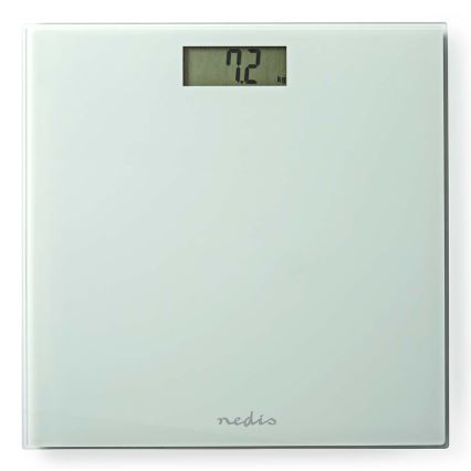 Digitális személymérleg 1xCR2032 fehér