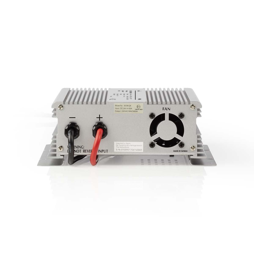 Feszültség átalakító 600W/24/230V