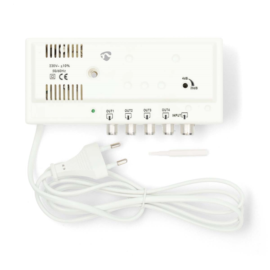 4 sávos antennaerősítő 230 V