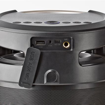 LED Újratölthető hangszóró 210W/4400 mAh IPX5