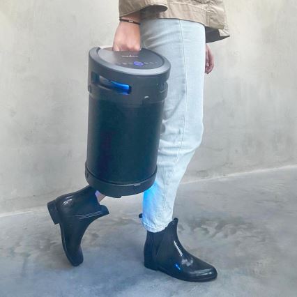 LED Újratölthető hangszóró 210W/4400 mAh IPX5