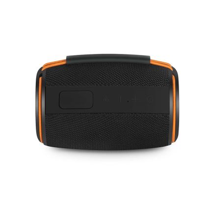 LED-es újratölthető hangszóró 40W/1200 mAh IPX4 fekete