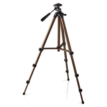 Tripod fényképezőgépekhez és kamerákhoz bronz/fekete
