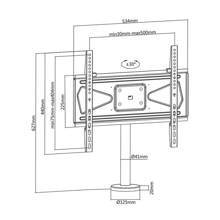TV állvány 32-55”