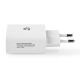 Töltő adapter USB-C Power Delivery 30W/230V fehér