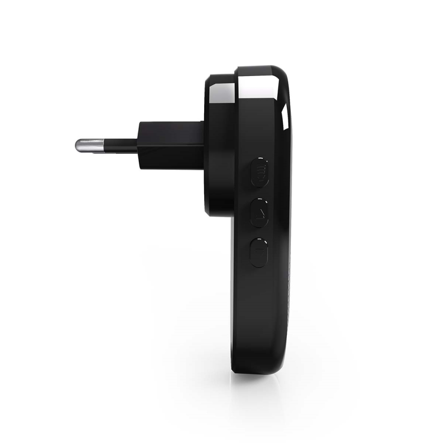 Gong a SmartLife Wi‑Fi csengőhöz, fekete