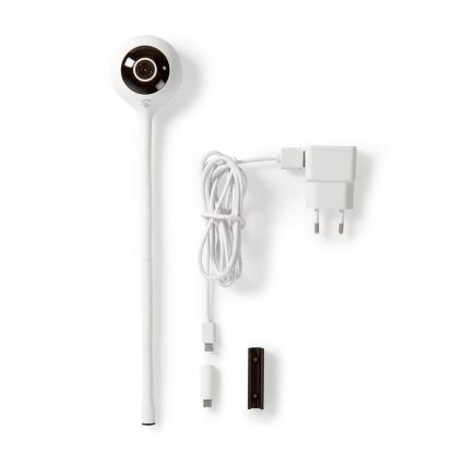 Nedis WIFICI11CWT − Okos IP kamera LED/5V/FULL HD 1080p időjárás megfigyelés