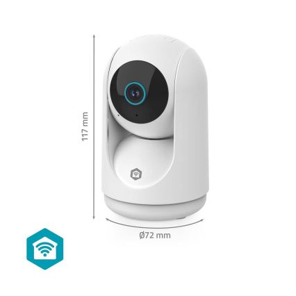 Smartlife okos kamera 5V, 3 MP, Full HD 1296p, Wi-Fi, Tuya