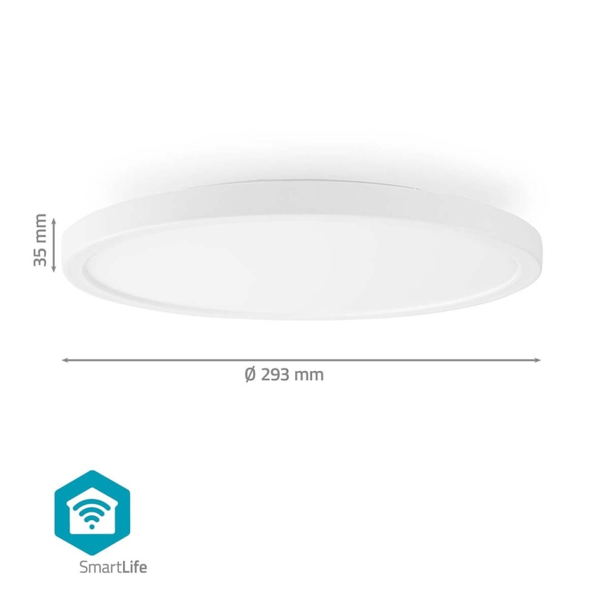 RGBW Dimmelhető mennyezeti lámpa SmartLife LED/18W/230V 2700-6500K Wi-Fi Tuya