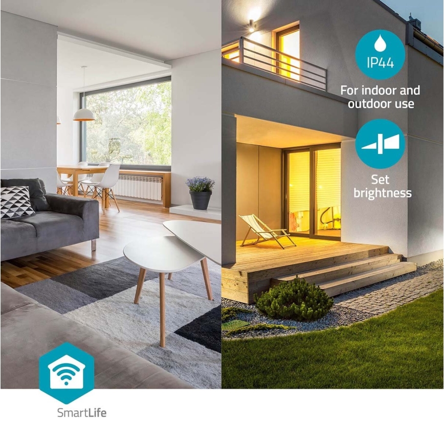 LED RGBW Szabályozható fürdőszobai mennyezeti lámpa SmartLife LED/18W/230V 2700-6500K IP44 Wi-Fi Tuya