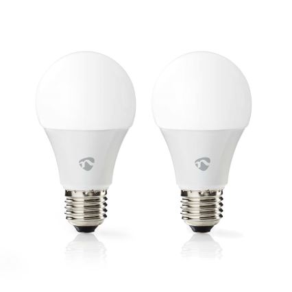 2 db-os LED RGBW dimmelhető izzó SmartLife E27/9W/230V Wi-Fi 2700-6500K