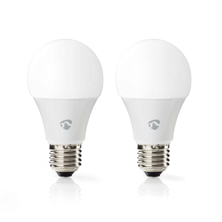 2 db-os LED RGBW dimmelhető izzó SmartLife E27/9W/230V Wi-Fi 2700-6500K