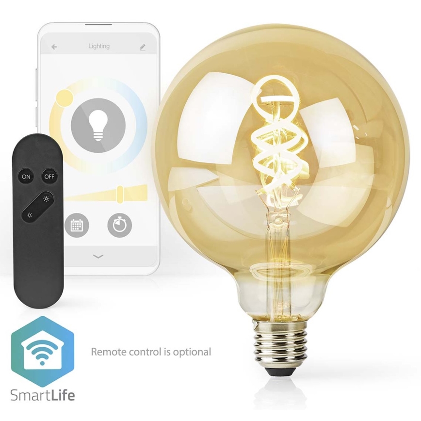 LED Dimmelhető izzó E27/4,9W/230V Wi-Fi 1800-6500K