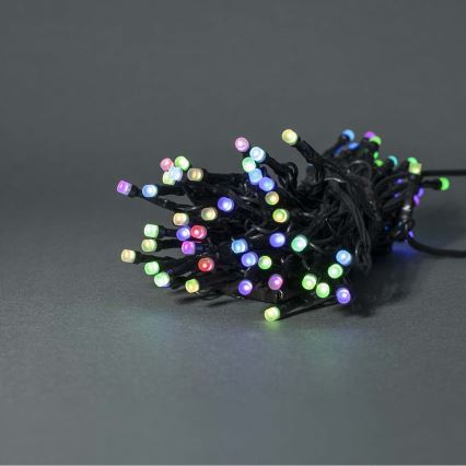 LED RGB kültéri füzér, 42 db LED, 8 üzemmód, 8 m, IP65, Wi‑Fi Tuya