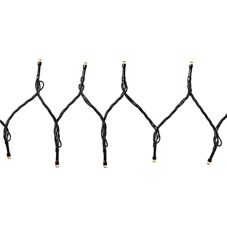 LED Kültéri karácsonyi lánc 100xLED/8 funkció 15m IP65 Wi-Fi Tuya meleg fehér