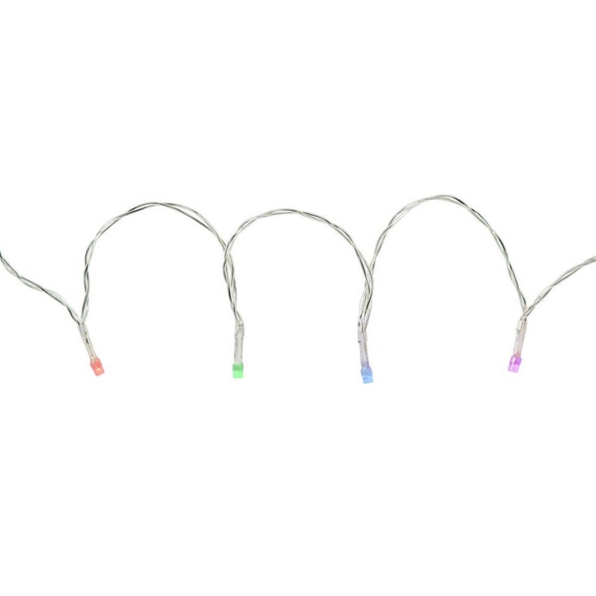 LED RGB karácsonyi fényfüggöny, 180 LED, 7 funkcióval, 6 m, IP65, Wi‑Fi, Tuya