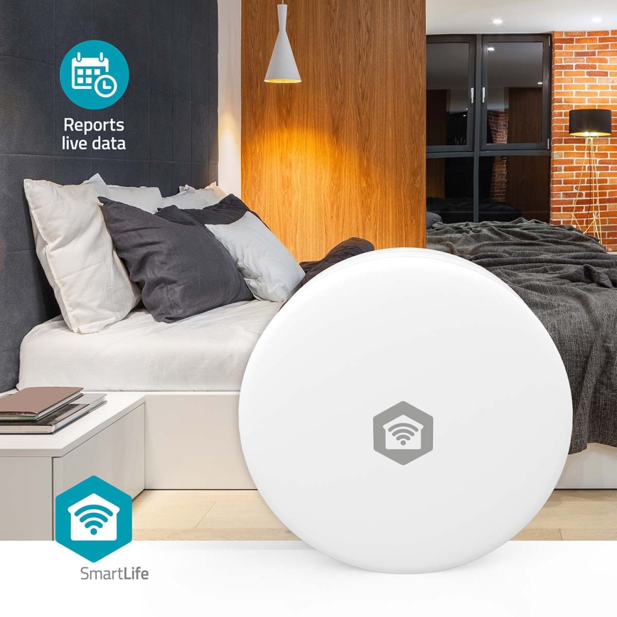 SmartLife Wi‑Fi Tuya okos levegőminőség-monitor