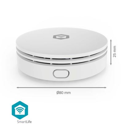 SmartLife Wi‑Fi Tuya okos levegőminőség-monitor