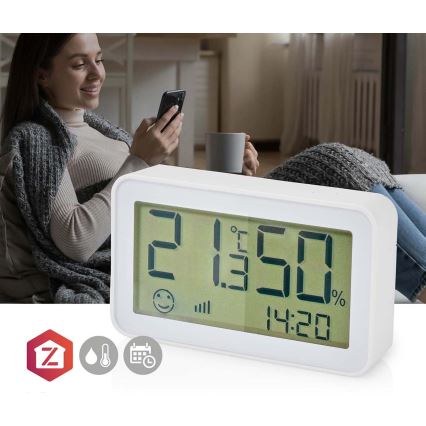 Hőmérséklet és páratartalom érzékelő 2xAAA