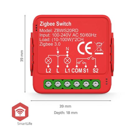 SmartLife okoskapcsoló 230 V