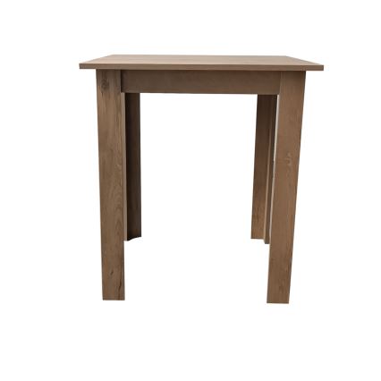 Négyzet alakú étkezőasztal LEVI sonoma tölgy