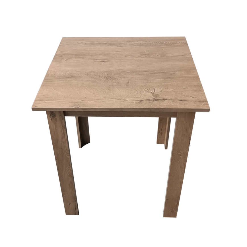 Négyzet alakú étkezőasztal LEVI tölgy