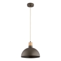 NEOMI zsinóros csillár 1xE27/15W/230V barna