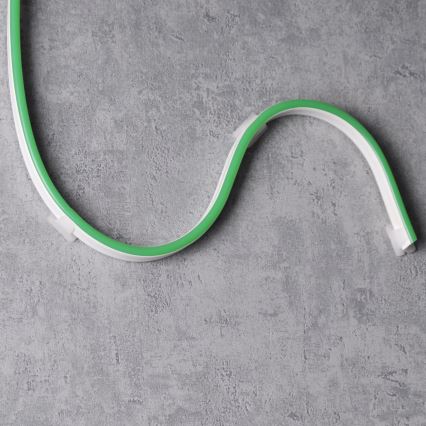 LED szalag NEON 5m LED/30W/24V zöld IP65