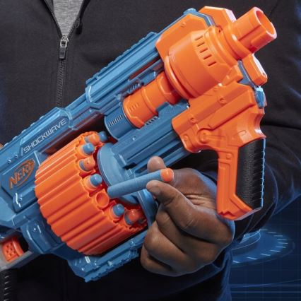 Nerf - Gyermek puska Elite 2.0 Shockwave RD-15 Blaster kiegészítőkkel