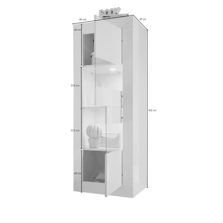 NERILA fehér komód