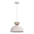 NEVIS zsinóros csillár 1xE27/15W/230V, átmérő 29 cm, krémszínű