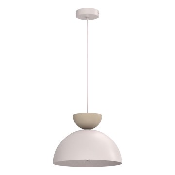 NEVIS zsinóros csillár 1xE27/15W/230V, átmérő 29 cm, krémszínű