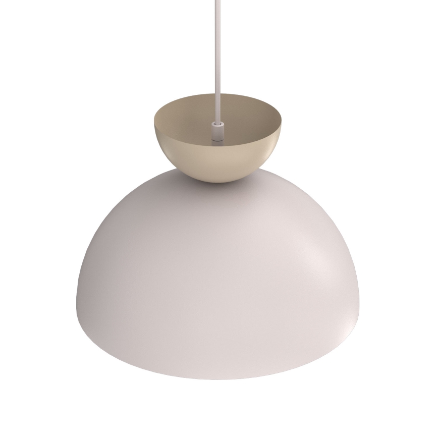 NEVIS zsinóros csillár 1xE27/15W/230V, átmérő 29 cm, krémszínű