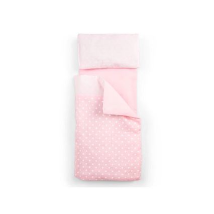 New Classic Toys - Fa ágy játékbabáknak rózsaszín