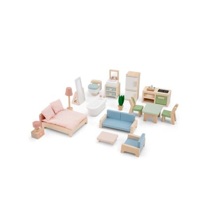 New Classic Toys - Fa babaház