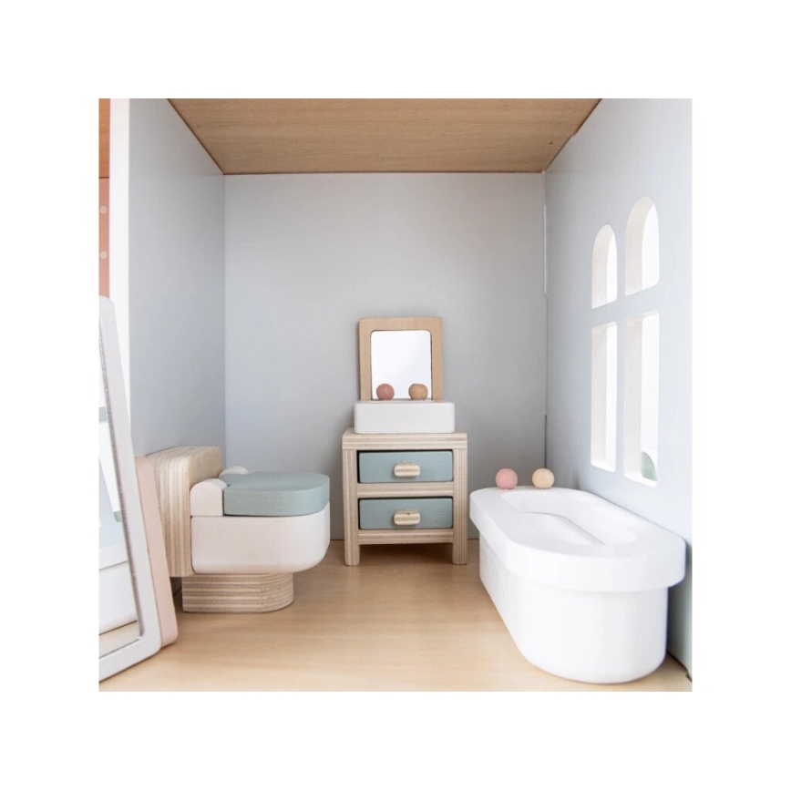 New Classic Toys - Fa babaház