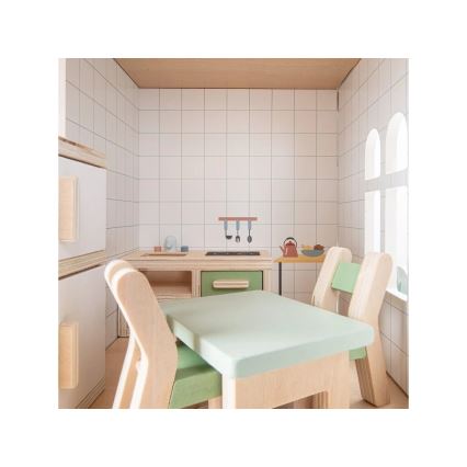 New Classic Toys - Fa babaház