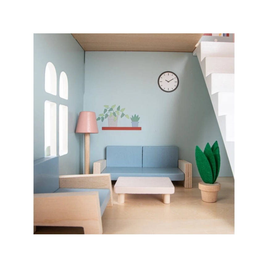 New Classic Toys - Fa babaház